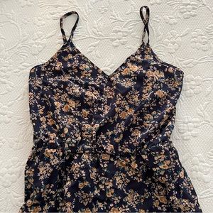 Sweaty Rocks | NWT Blue Floral Romper